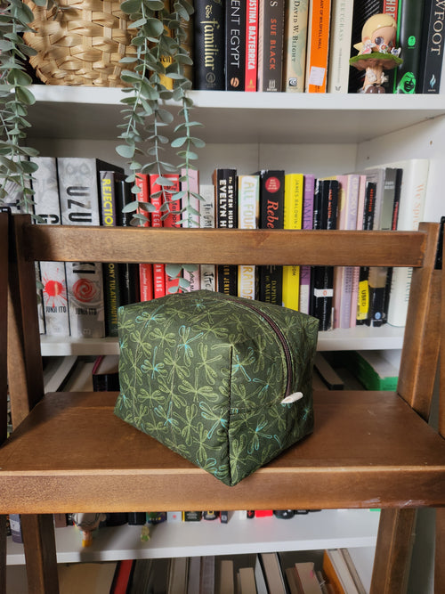 dragonfly makeup bag